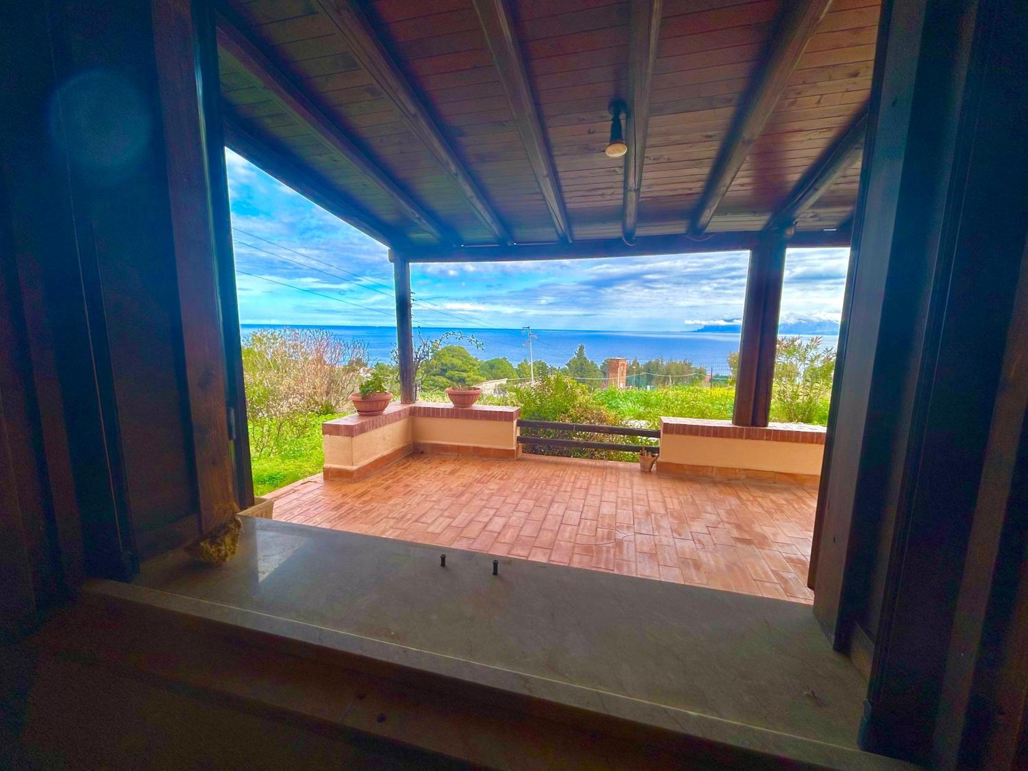Villa La Terrazza Su Pispisa Castellammare del Golfo Esterno foto