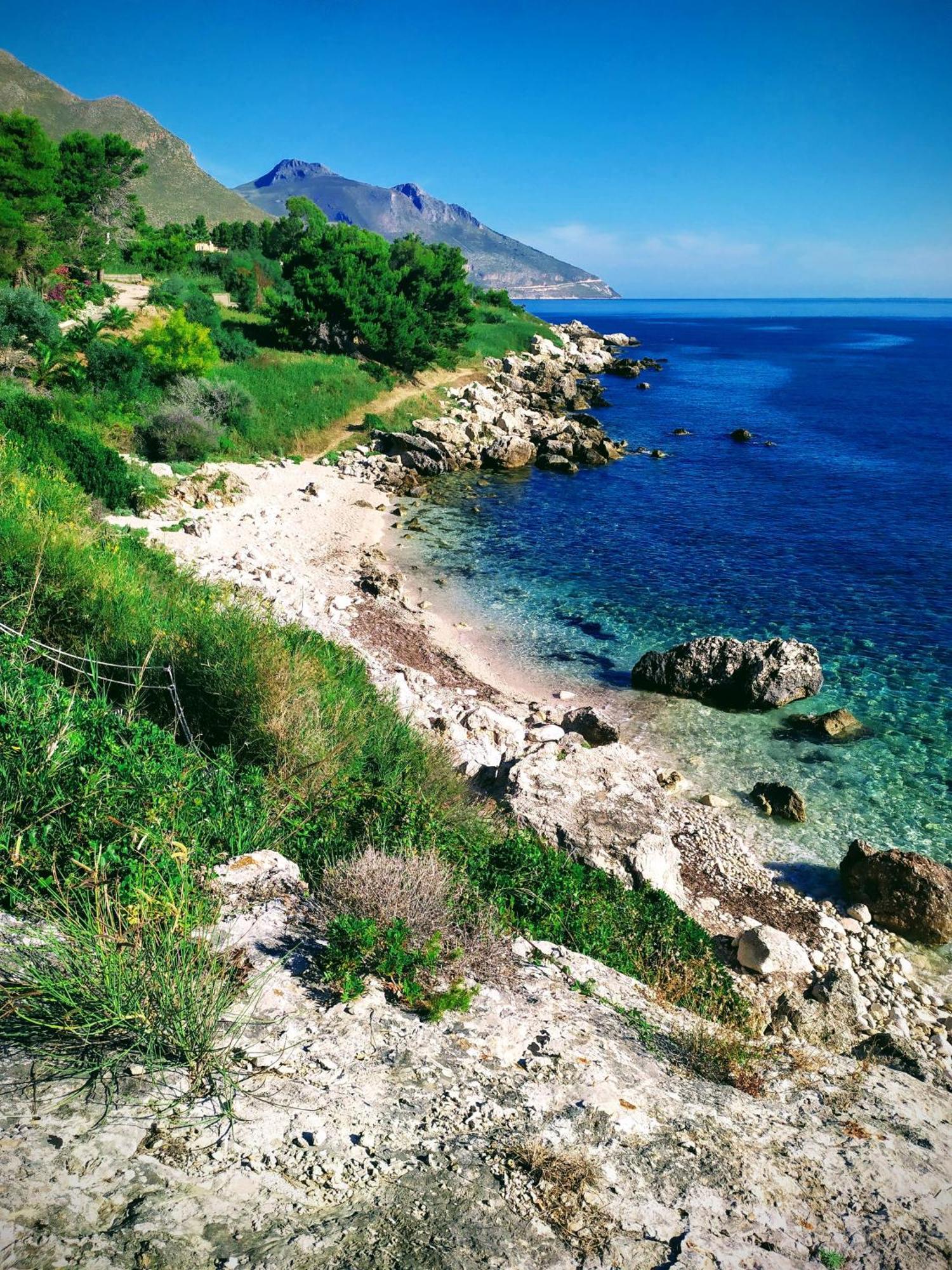 Villa La Terrazza Su Pispisa Castellammare del Golfo Esterno foto