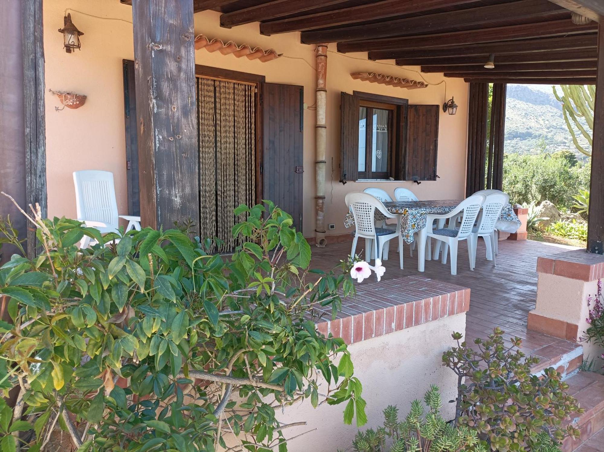 Villa La Terrazza Su Pispisa Castellammare del Golfo Esterno foto